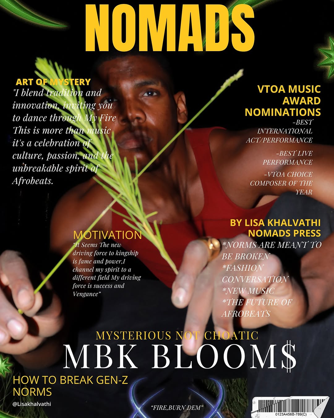 MBK Bloom$ portrait